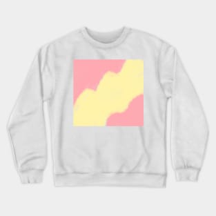 Yellow orange watercolor art design Crewneck Sweatshirt